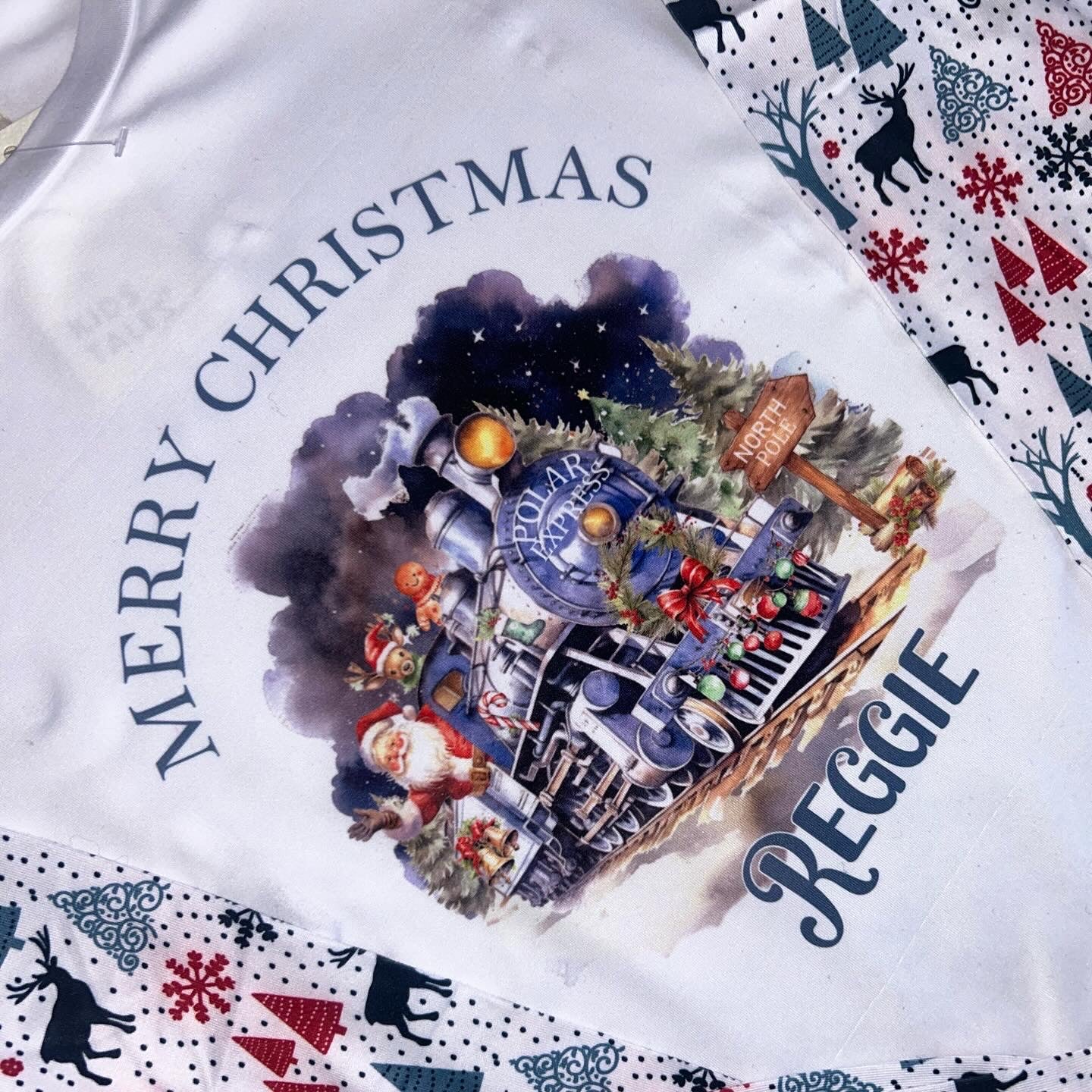 Personalised Polar Express Christmas Pyjamas