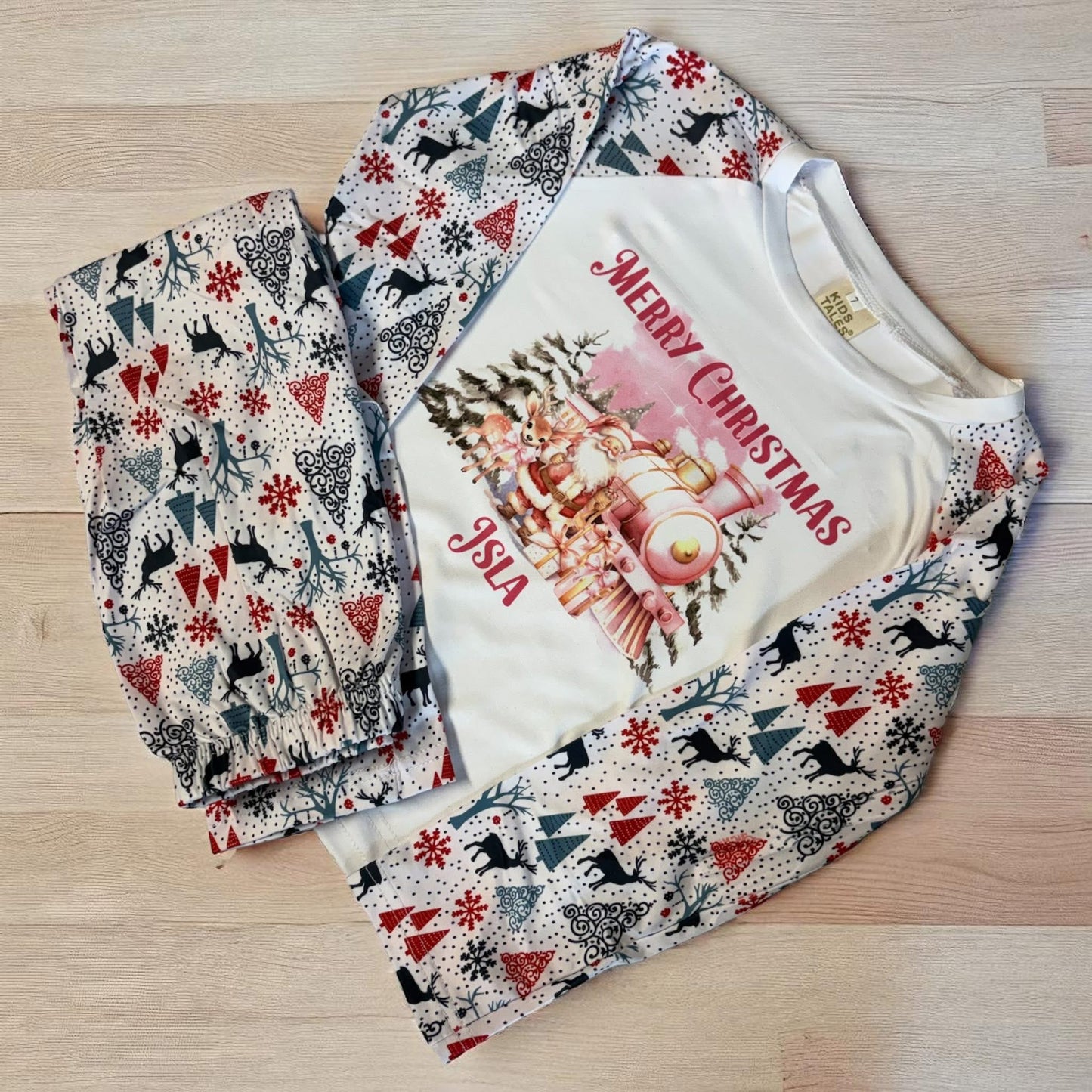 Personalised Christmas pyjamas