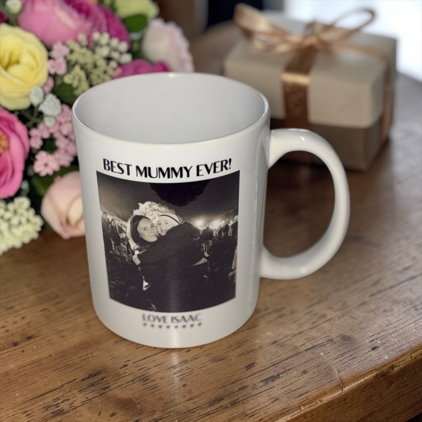 Personalised photo mug