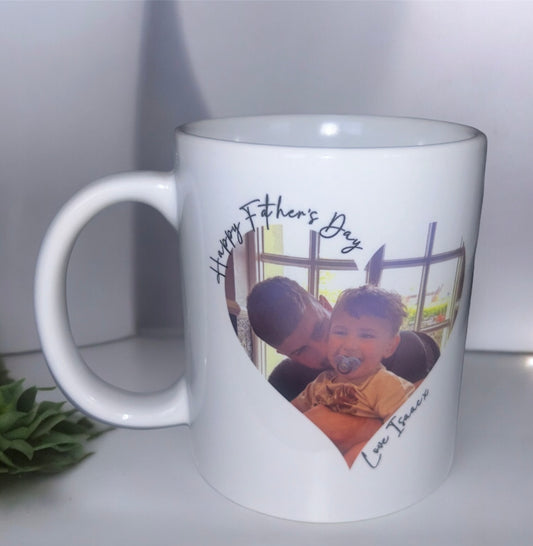 Personalised photo Father's Day mug